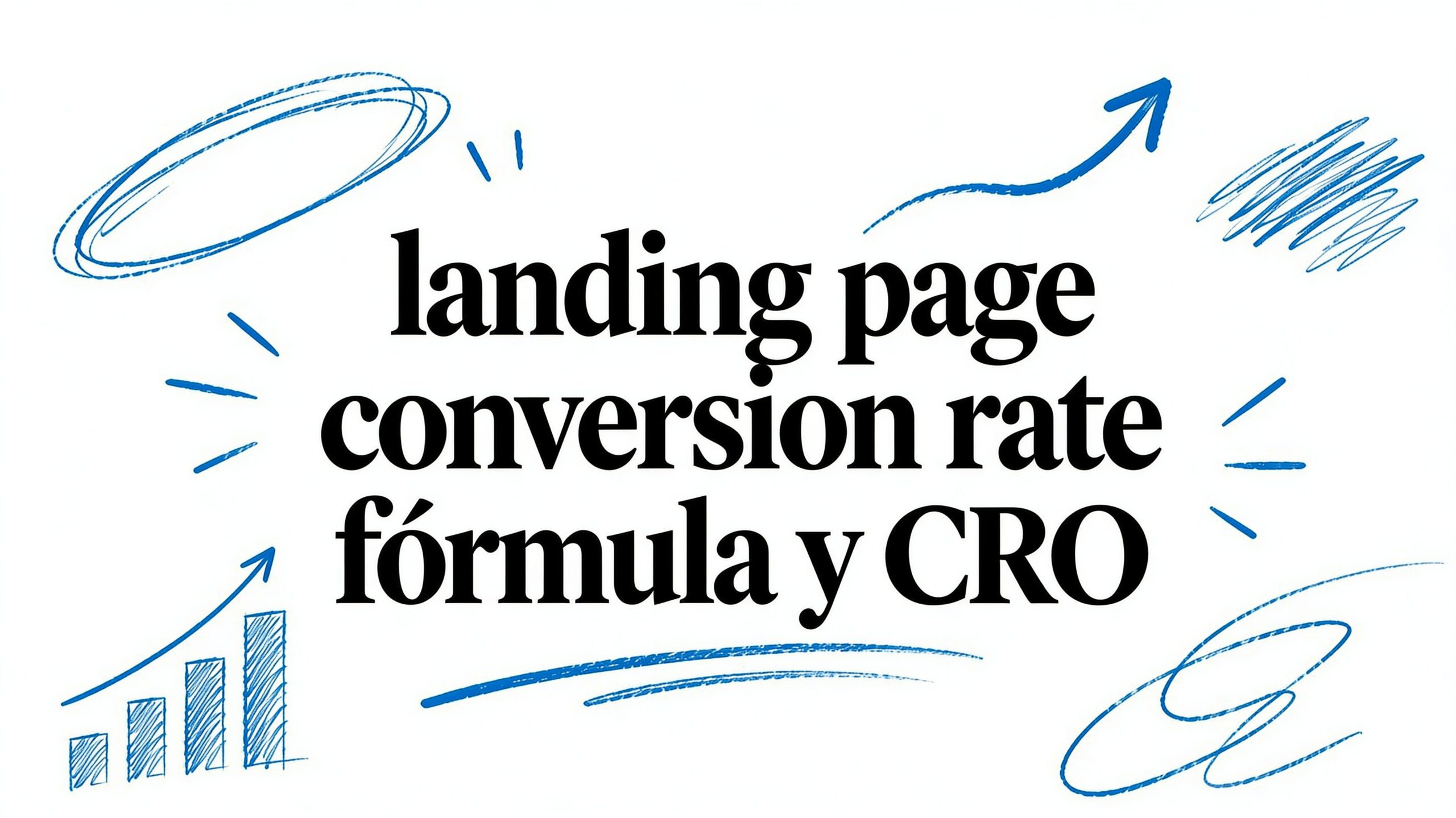 landing page conversion rate formula y CRO